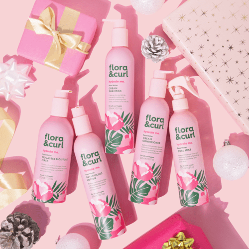 Flora & Curl Hydrate Me Rose Water Cream Shampoo 300ml